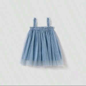 Blue Tulle Dress